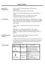 Preview for 20 page of Belling Db1000 Series Installation & User'S Instructions