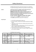 Preview for 23 page of Belling Db1000 Series Installation & User'S Instructions