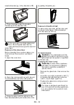 Предварительный просмотр 18 страницы Belling DESIGN COLLECTION BDO606BK Instruction Manual