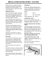 Предварительный просмотр 29 страницы Belling Freestanding Electric AU User Manual