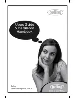 Preview for 1 page of Belling FSDF 60 User Manual And Installation Manual