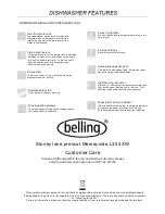 Предварительный просмотр 32 страницы Belling IDW450MK2 Instruction Manual