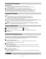 Предварительный просмотр 17 страницы Belling IDW604MK2 Instruction Manual