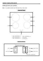 Предварительный просмотр 7 страницы Belling IHT603 User Manual