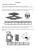 Preview for 22 page of Belling IHT603 User Manual