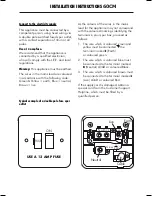 Предварительный просмотр 38 страницы Belling MF AU User Manual