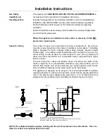 Предварительный просмотр 5 страницы Belling platinum db3A Installation & User'S Instructions