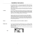 Предварительный просмотр 6 страницы Belling platinum db3A Installation & User'S Instructions