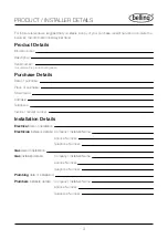 Preview for 3 page of Belling SmartWheel BCT60INFZ Instruction Manual