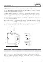 Preview for 28 page of Belling SmartWheel BCT60INFZ Instruction Manual