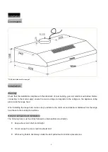 Предварительный просмотр 8 страницы Bellini 195633 Installation & Operation Instructions