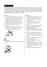 Предварительный просмотр 4 страницы Bellini 5103011 Installation & Operation Instructions