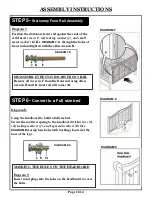 Предварительный просмотр 11 страницы Bellini ALEXANDER 4200 Instructions Manual