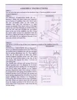 Preview for 5 page of Bellini ANNIE 3100 Instructions Manual