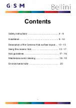 Preview for 3 page of Bellini BCA64GK User Manual