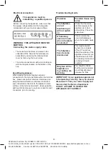 Предварительный просмотр 10 страницы Bellini BCS604X Installation & Operation Instructions