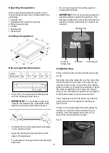 Preview for 8 page of Bellini BCT604TG Installation & Operation Instructions