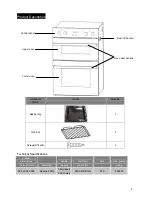 Предварительный просмотр 4 страницы Bellini BDO614DX Installation And User Manual