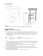 Предварительный просмотр 7 страницы Bellini BDO614DX Installation And User Manual