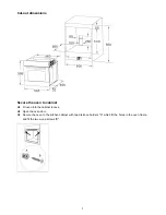 Предварительный просмотр 7 страницы Bellini BDOM609TCX Installation And User Manual