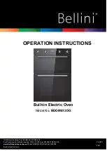 Bellini BDOM613DG Operation Instructions Manual предпросмотр