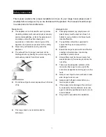 Preview for 2 page of Bellini BDR603TFG Installation And User Manual