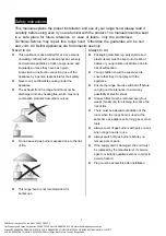 Предварительный просмотр 4 страницы Bellini BDRA603TBX Installation & Operation Instructions