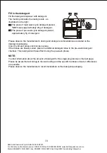 Предварительный просмотр 11 страницы Bellini BDW6WP Installation & Operation Instructions