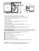 Предварительный просмотр 18 страницы Bellini BDW86S -F Quick Operation Manual