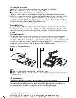 Предварительный просмотр 9 страницы Bellini BDW96W Installation & Operation Instructions