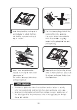 Предварительный просмотр 13 страницы Bellini BDWM46W Installation & Operation Instructions