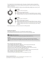 Предварительный просмотр 15 страницы Bellini BFC609W Installation & Operation Instructions