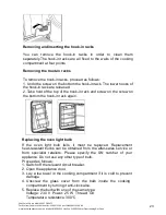 Preview for 25 page of Bellini BFG509W Installation & Operation Instructions