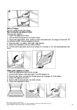 Предварительный просмотр 22 страницы Bellini BFG609W Installation & Operation Instructions