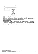 Предварительный просмотр 24 страницы Bellini BFG609W Installation & Operation Instructions