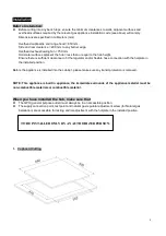 Preview for 8 page of Bellini BGT705X Installation & Operation Instructions