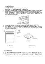 Preview for 6 page of Bellini BIA64EGP Installation & Operation Instructions