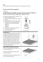 Предварительный просмотр 15 страницы Bellini BO604B Installation And User Manual