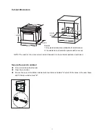 Предварительный просмотр 7 страницы Bellini BOM609CX Installation And User Manual