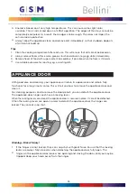 Предварительный просмотр 19 страницы Bellini BOM613G Operation Instructions Manual