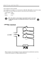 Preview for 41 page of Bellini BPD170EG Installation & Operation Instructions