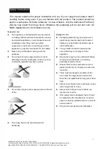 Preview for 4 page of Bellini BRA603SW Installation & Operation Instructions