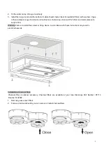 Предварительный просмотр 11 страницы Bellini BRA903SLX Installation & Operation Instructions