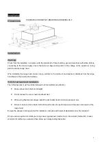 Preview for 8 page of Bellini BRA903SLX2 Installation & Operation Instructions