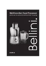 Bellini BTMFP20 Manual preview