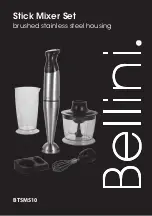 Bellini BTSMS10 Manual preview