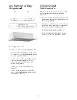 Preview for 5 page of Bellini CRHR6W01 User Manual