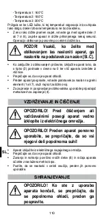 Preview for 112 page of BELLISSIMA IMETEC P9402 Operating Instructions Manual