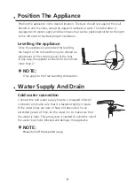 Preview for 9 page of BELLISSIMO HNBD12S Instructions For Use And Installation