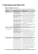 Preview for 29 page of BELLISSIMO HNBD12S Instructions For Use And Installation